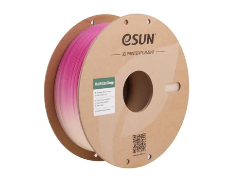 eSUN 3D printer Filament PLA-UV Color Change 1,75 mm Fuchsia 1kg