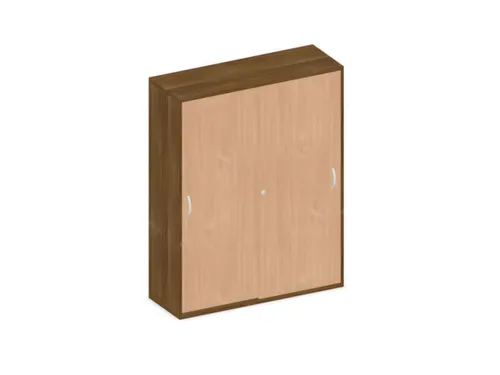 Schuifdeurkast 1540x1200x430mm Romp Noten Decor Front Beuken