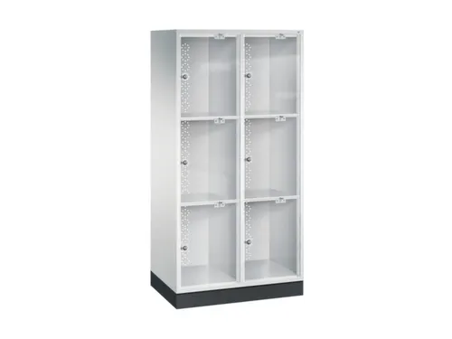 grootvolume-lockersysteem,HxBxD 1750x820x500mm,2x3vakken,cil.-slot