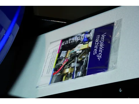 Ldpe Vlakke Tijdschriftenfolie Rol 400mmx1500mtr 30µm Transparant