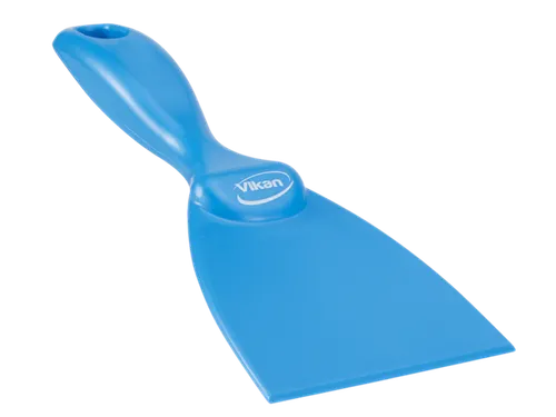 Handschraper Vikan recht 75x210mm blauw