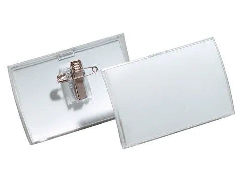 Badge Durable 8211 Click Fold met combiklem 40x75mm