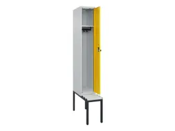 locker met bank,HxBxD 2120x300x815mm,1vak,vak B 300mm,draaigrendel