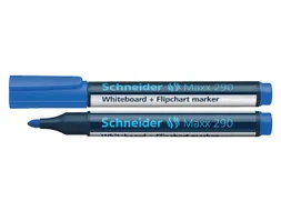 Whiteboardmarker Schneider Maxx 290 rond 2-3mm blauw