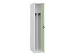 locker voor scheiding van kleding,HxBxD 1850x300x500mm,1vak