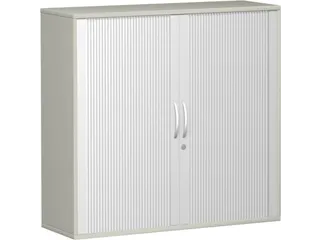 jaloeziedeurkast,HxBxD 1150x1200x430mm,decor romp lichtgrijs - 2