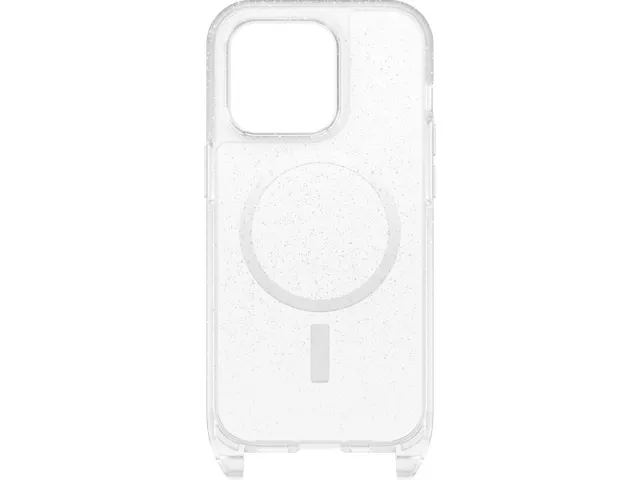 Coque avec cordon OtterBox React MagSafe iPhone 14 Stardust clear