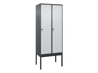 locker voor scheiding van kleding,HxBxD 2120x800x500mm,2vak - 1