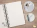 Carnet Sigel Jolie spirale A5 MISTY MEADOWS dots 240pag 120gr HC