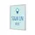 Kliklijst A1 complete set met print "Sign in here" Blauw