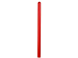 Paal voor ronde/halfronde asbak HxD 1500x60mm antraciet-ijzerglans