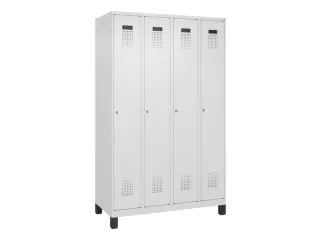 locker,HxBxD 1950x1200x500mm,4vak,vak B 300mm,cil.-slot,voeten - 3