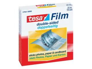 Dubbelzijdige plakband Tesa film 19mmx33m - 2