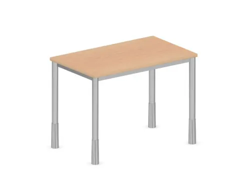 In hoogte verstelbaar bureau,HxBxD 720-840x1000x600mm,NE-esdoorn
