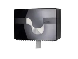 Toiletpapier dispenser Celtex Megamini Bis zwart 2 rol