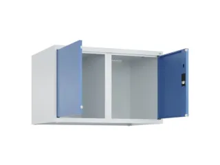 opzetkast,v. locker,2vak.,vak B 400mm,HxBxD 500x800x500mm,vleugeldeur - 2
