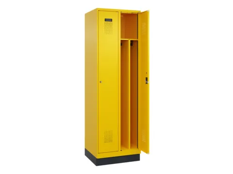 locker voor scheiding van kleding,HxBxD 1950x600x500mm,2vak