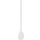 Hygiene 7009-5 roerspatel wit PA steel 119cm blad 19x30cm