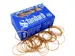Elastiek Standard Rubber Bands 16 60x1.5mm 100gr 440 stuks bruin