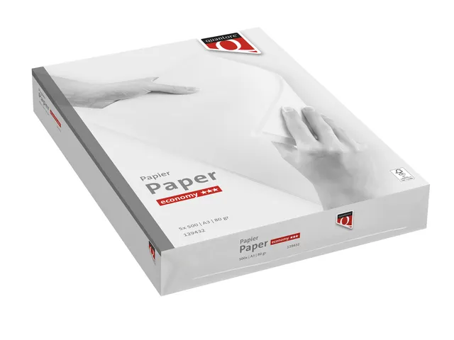 Kopieerpapier Quantore Economy A3 80 gram Wit Pallet