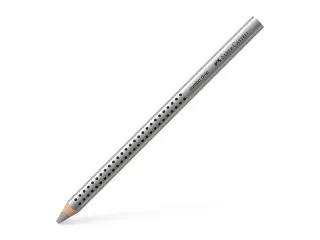 Kleurpotlood Faber-Castell Jumbo GRIP 82 zilver - 1