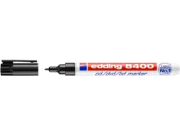 Cd marker edding 8400 rond zwart 0.5-1.0mm