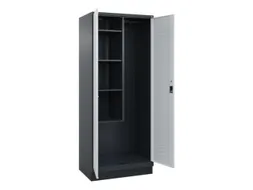 schoonmaakkast,HxBxD 1950x800x500mm,links 4vakken