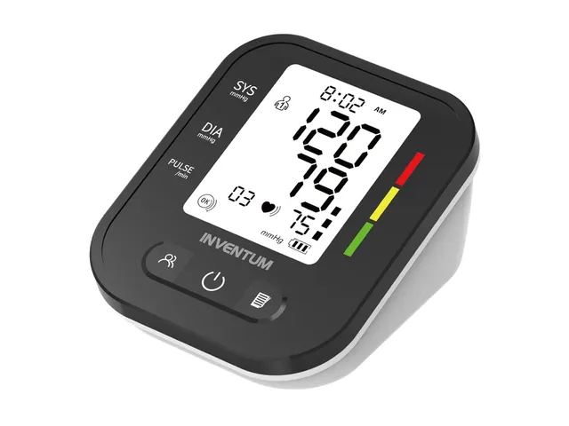 Bloeddrukmeter Inventum bovenarm 22 tot 42cm zwart wit
