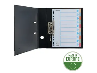 Tabbladen Esselte Premium A4 10-delig karton 23-rings assorti - 6