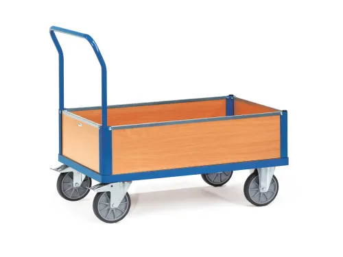 Fetra Bakwagens 2561 600kg 1000x600mm Hout Ral5007