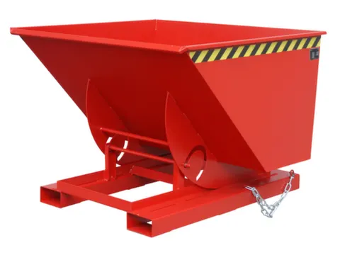 kiepbak,HxLxB 1070x1420x1560mm,1m³,draagverm. 1000kg,RAL3000