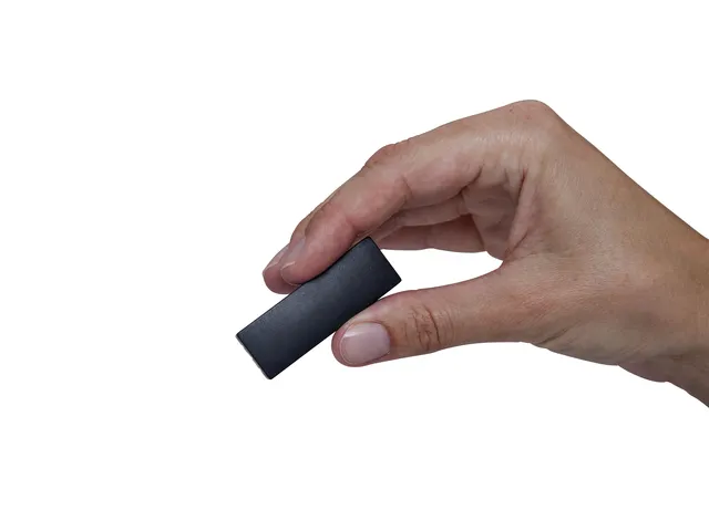 Magneet MAUL Solid 54x19mm 1000gr zwart 10 stuks