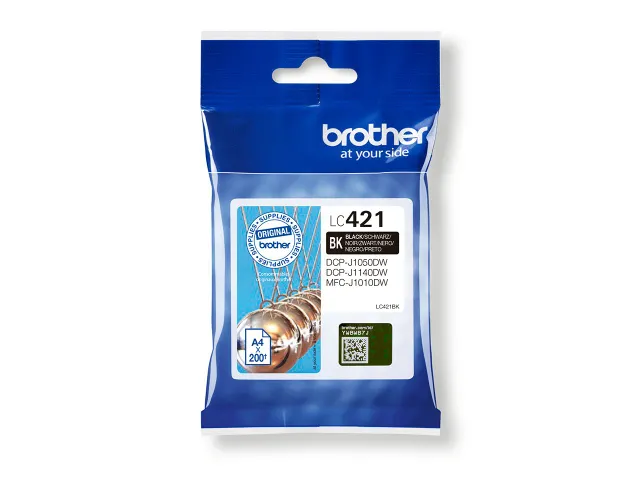 Inktcartridge Brother LC-421BK zwart