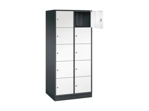 grootvolume-lockersysteem,HxBxD 1950x820x600mm,2x5vakken,cil.-slot