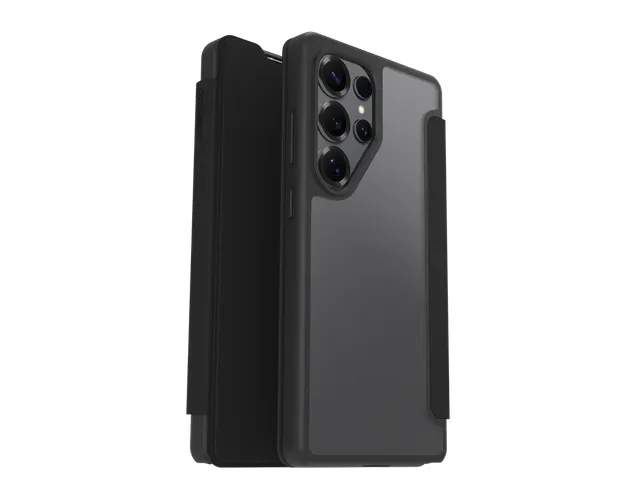 OtterBox Case React Folio Galaxy S25 Ultra Pueblo zwart crystal