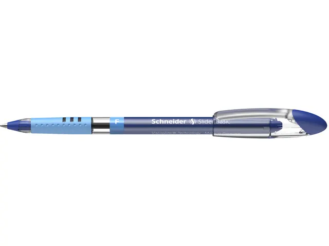 Balpen Schneider Slider Basic F 0,3mm blauw