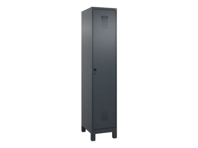 locker voor scheiding van kleding,HxBxD 1950x400x500mm,1vak