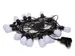 Tuya LED - 15m - 15 Lampes Multicolores - càble Noir - Smart