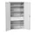 universele kast,HxBxD 2000x1050x550mm,4xStalen bodem,2lade(n)