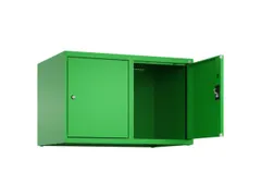 opzetkast,v. locker,2vak.,vak B 400mm,HxBxD 500x800x500mm,cilinderslot