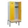 locker met bank,HxBxD 1950x800x815mm,2vak,vak B 400mm,cilinderslot