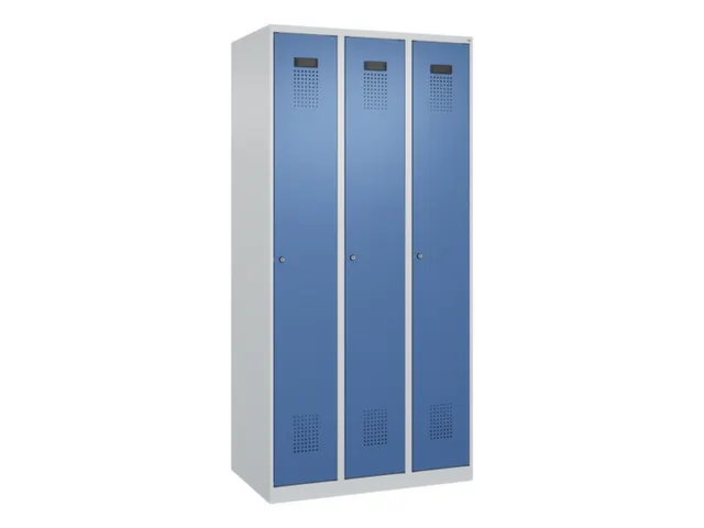 locker voor scheiding van kleding,HxBxD 1850x900x500mm,3vak