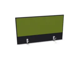 opzetpaneel,v. bureau,aanbouw achter,B 1000mm,CC-zwart,BN7048-groen