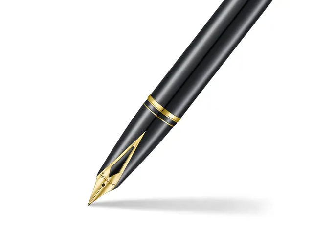 Vulpen Sheaffer Legacy medium 9065 Bi-Color black 14k pvd vergulde afw