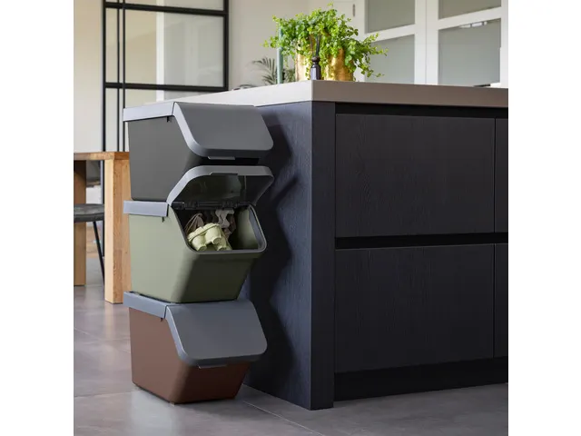 Sigma Home sorteer unit 45L donkergroen - 49,3x38,8x29,8cm