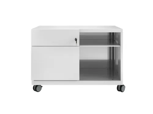 caddy,HxBxD 563x800x490mm,2lade(n),1niveaus,lade/hangmappenframe links