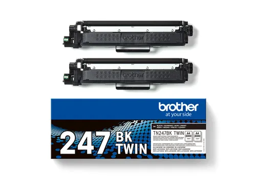 Brother Toner TN247BKTWIN Zwart Dubbel Verpakking