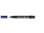 Brushverfstift Posca PCF350 Penseelpunt 1-10mm Donkerblauw