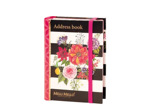 Adressenboek Paperclip Melli Mello A6 80vel 100gr