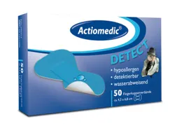 Vingertopverbanden Detecteerbaar Waterafstotend Lxb 68x43mm Blauw
